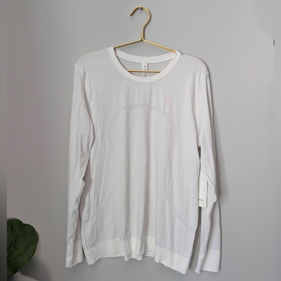 lululemon athletica Tops - NWT Lululemon White Long-Sleeve Athletic Shirt